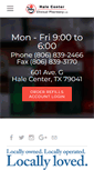 Mobile Screenshot of halecenterpharmacy.com